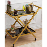 Luxury serving trolley
